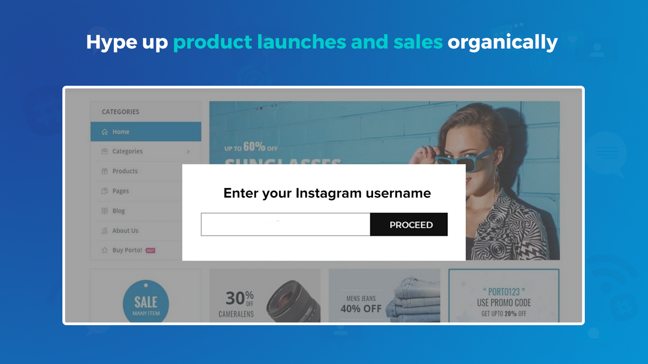 AdMass Rewards Instagram Username Popup