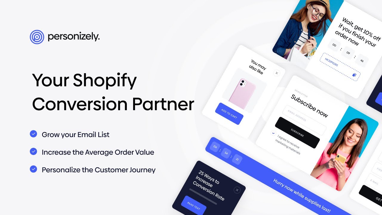 Personizely: Popups & A/B Test
