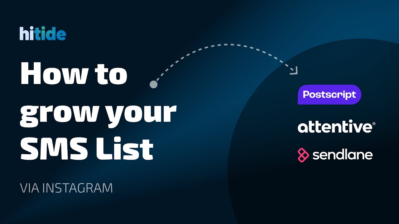 HiTide: Grow your SMS List