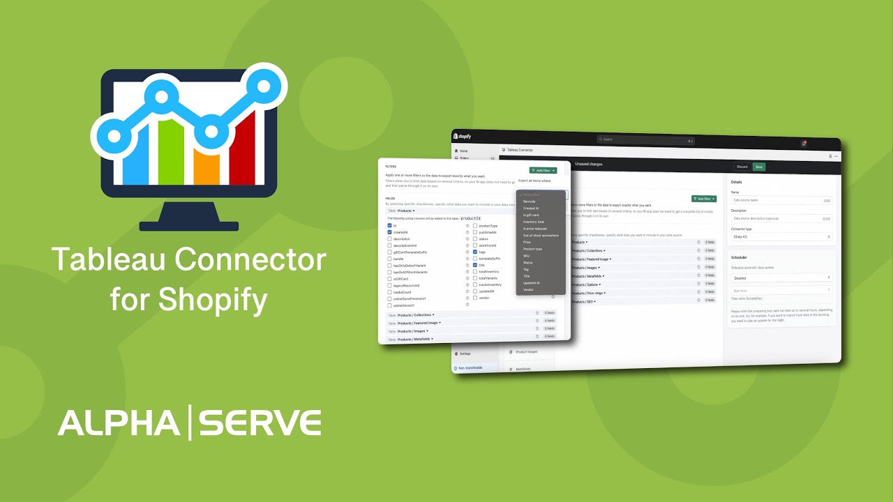 Alpha Serve Tableau Connector