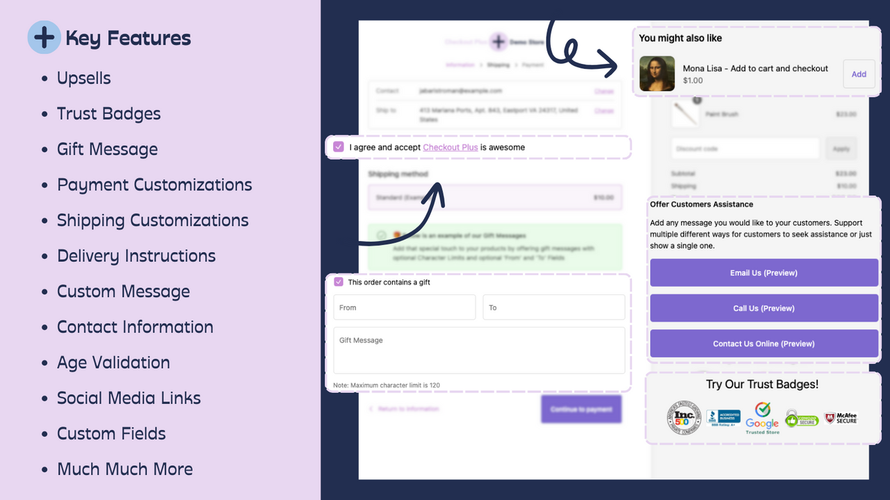 Checkout Plus ‑ Page Editor