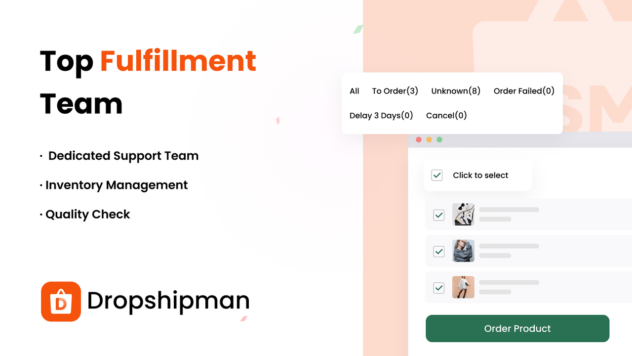 Top Fulfillment Team_DSM-AliExpress Dropshipping