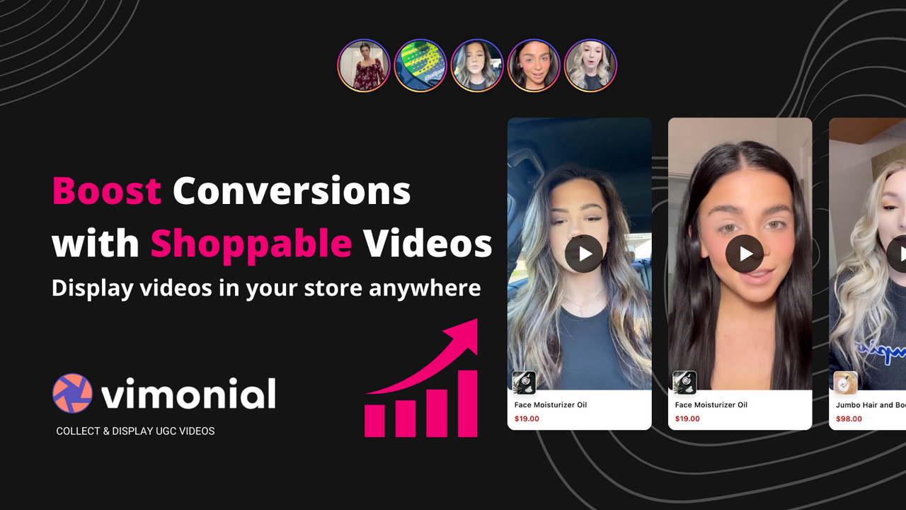 Vimonial Shoppable Video & UGC