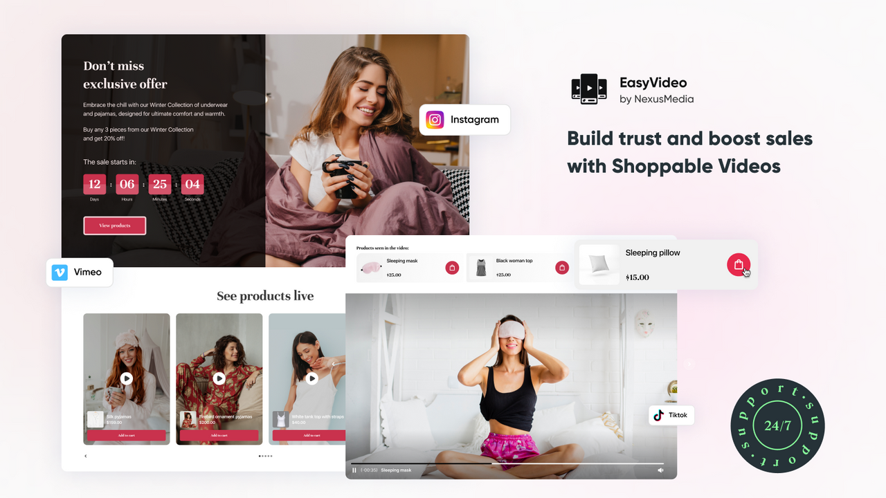 EasyVideo: Shoppable Videos