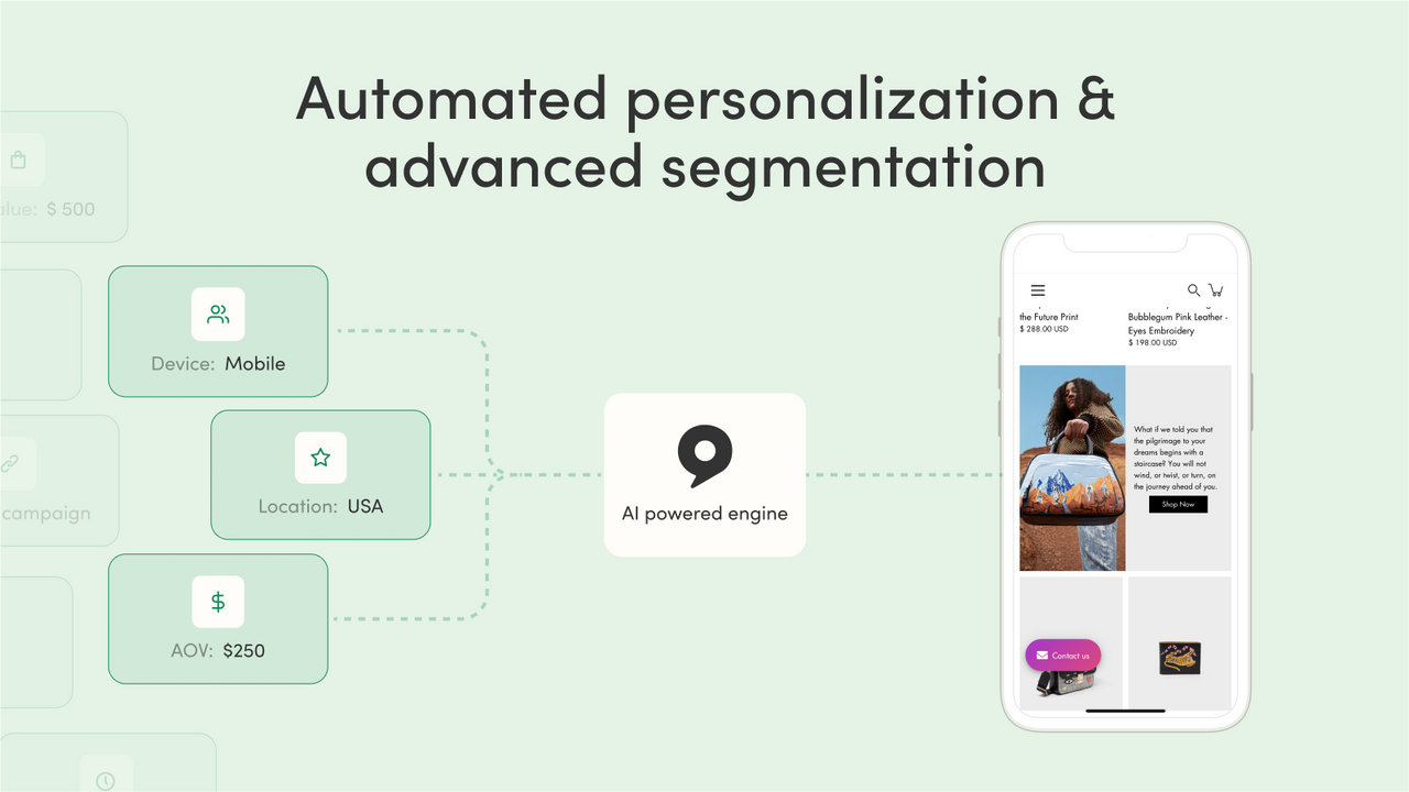 Dialogue uses users' journey to cross data
