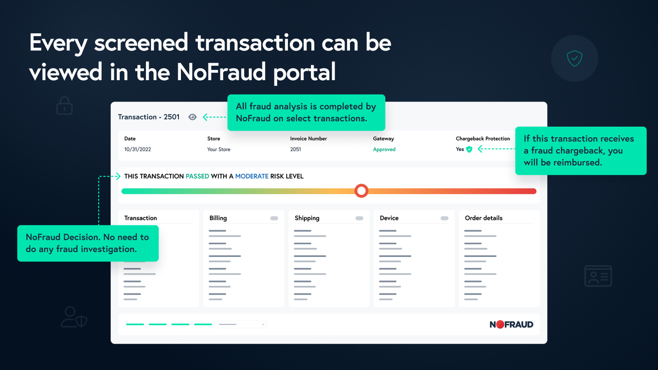Get Transparent Details about Transaction Screening Decisions
