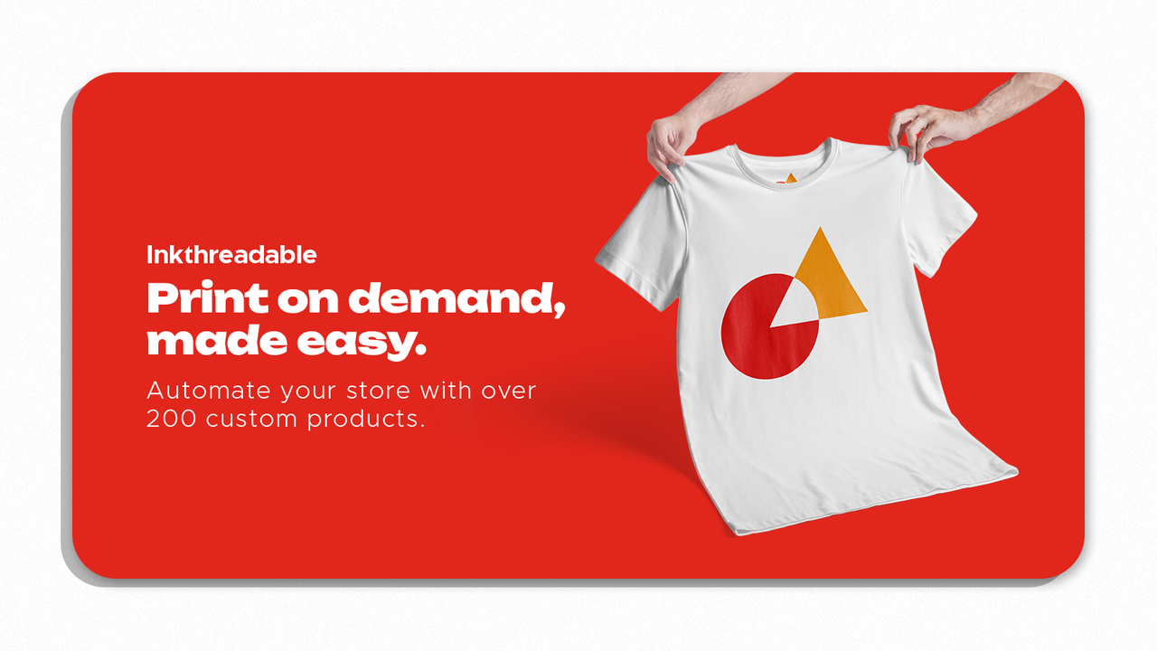 Inkthreadable: Print on Demand