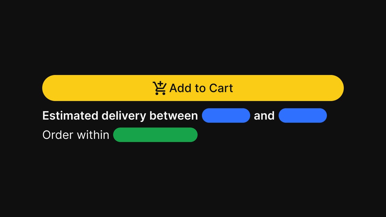 Delm ‑ Estimated Delivery Date