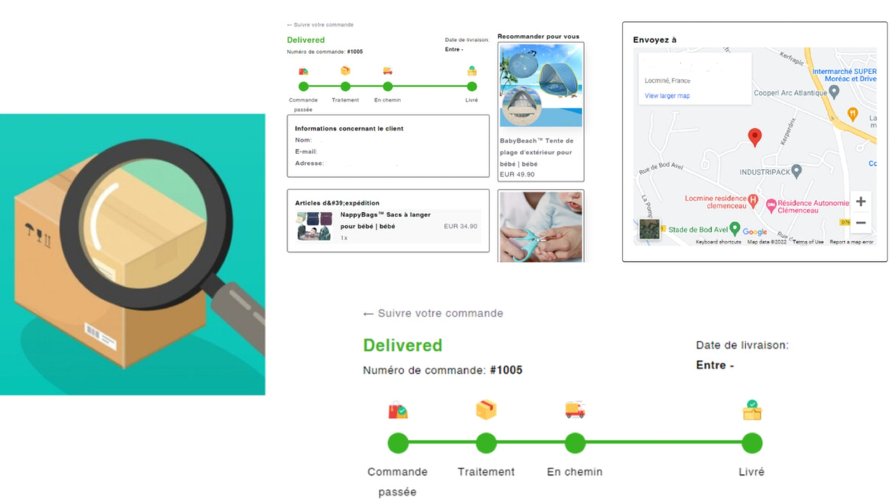 DropTracking ‑ Order Tracking