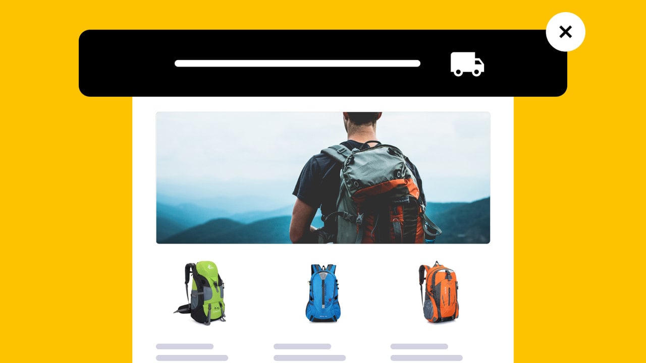 Shipping & Promo Bar by SpurIT