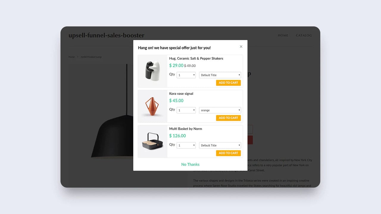Upsell Funnel ‑ Sales Booster