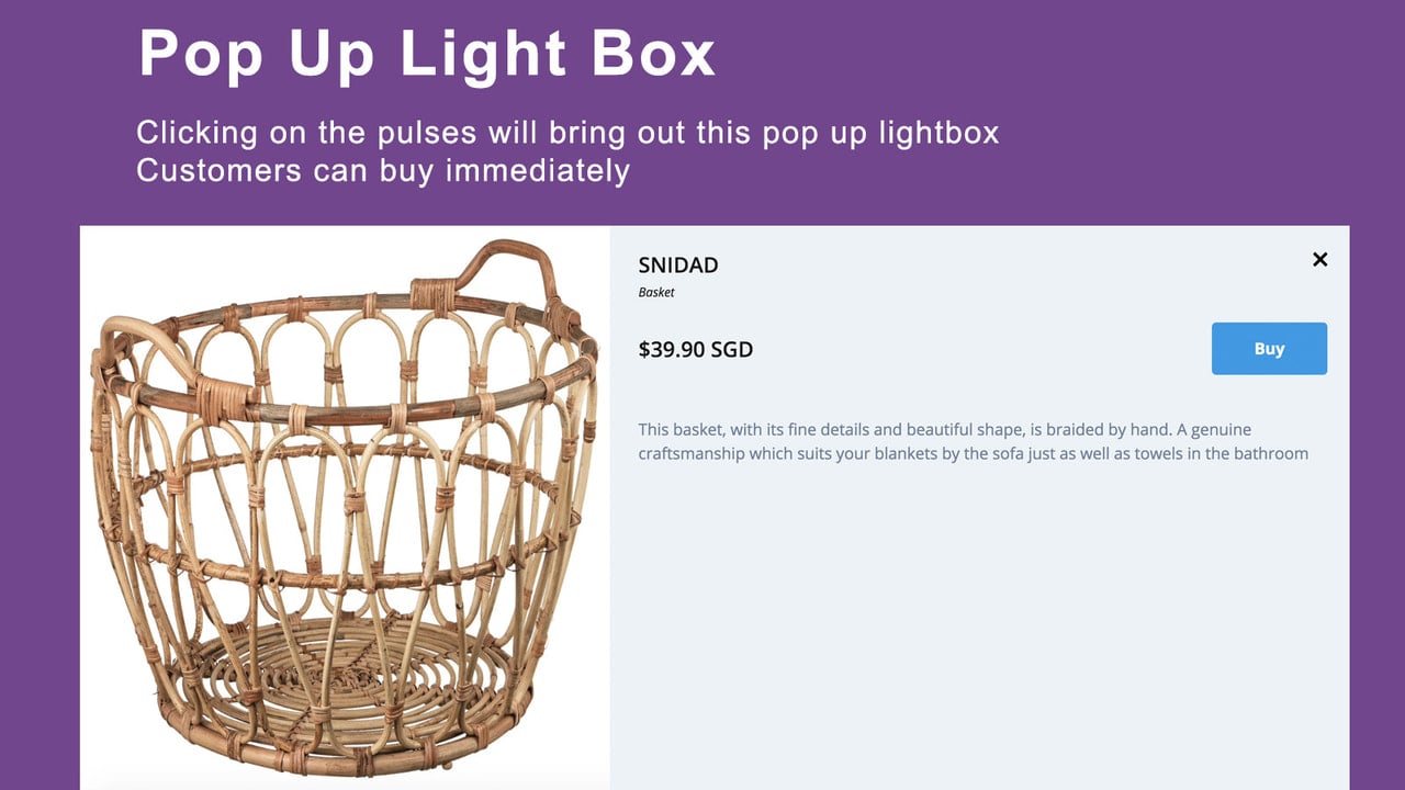 Buy Now Light Box