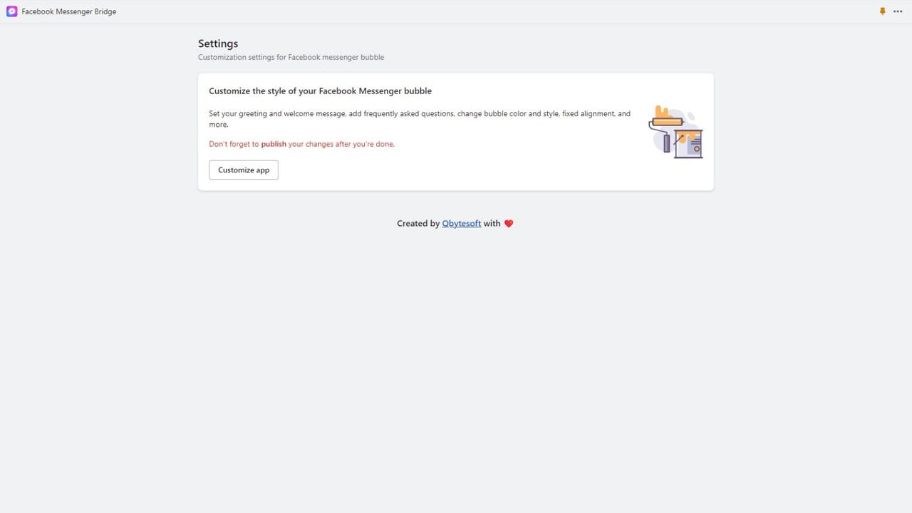 Qchat Facebook Messenger Settings