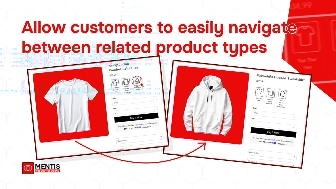 Customize your product grouping tiles