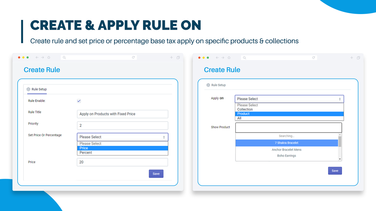 Create Rules
