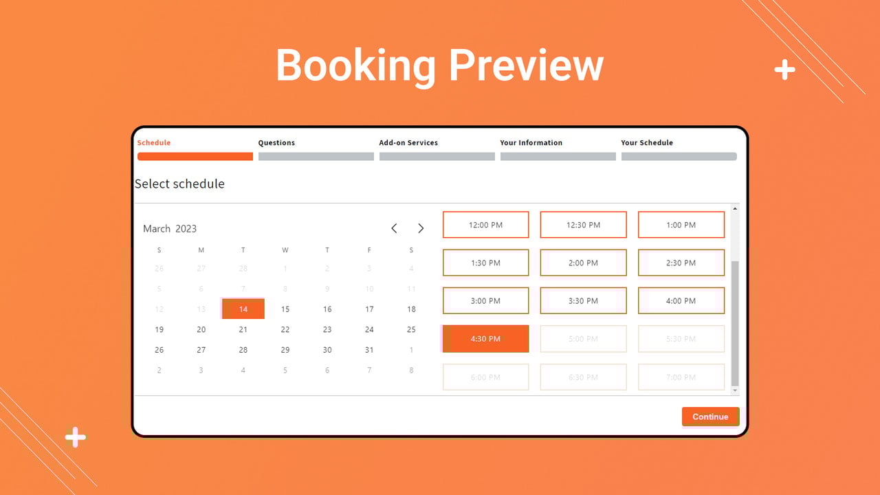Booking Preview - iBookly