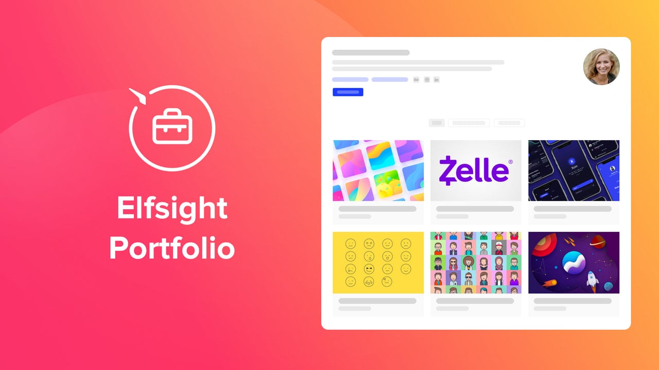 Elfsight Portfolio Gallery