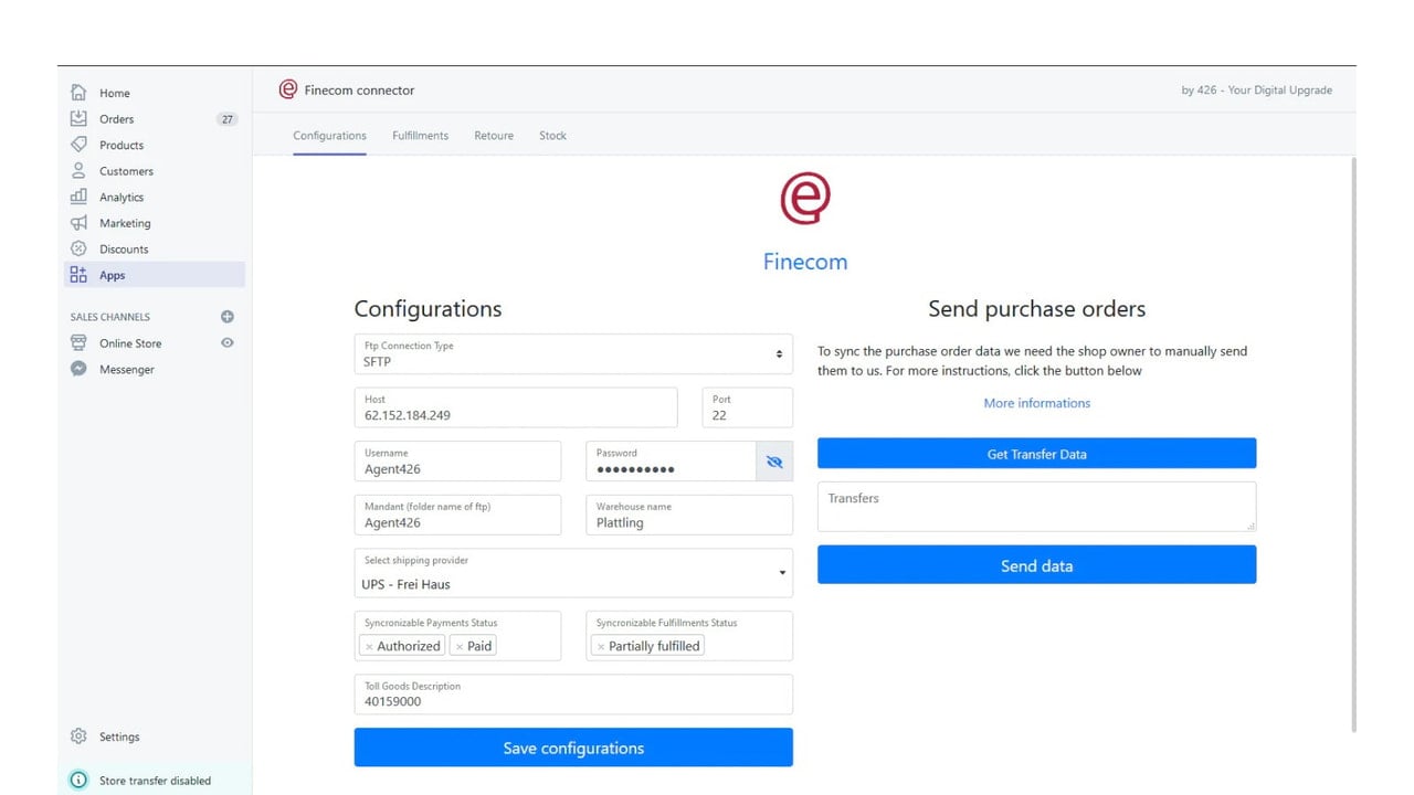 FineCom Logistics