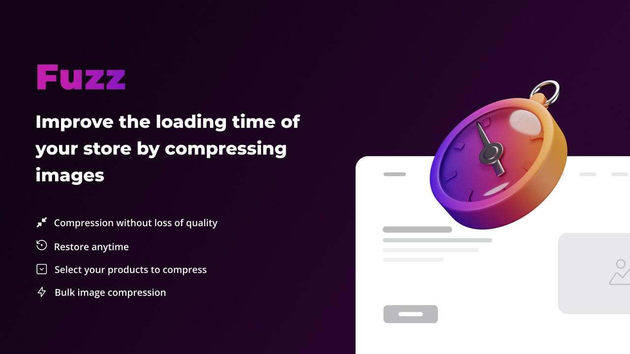 Fuzz ‑ Image Optimizer