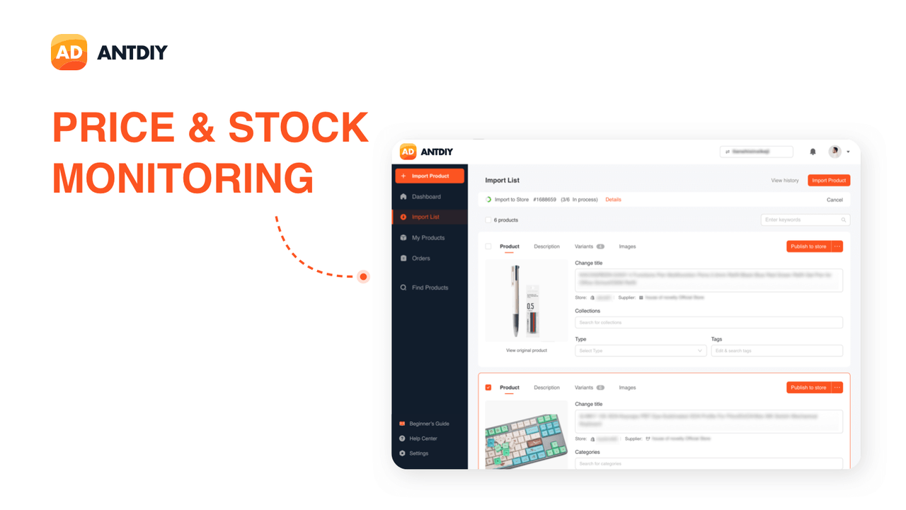 PRICE & STOCK MONITORING