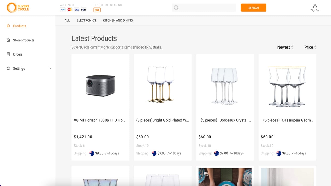 Homepage