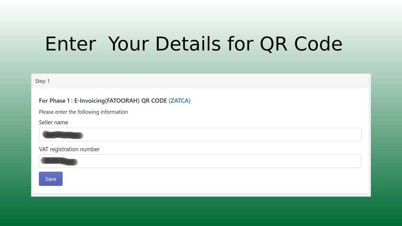ZATCA QE Code Setup