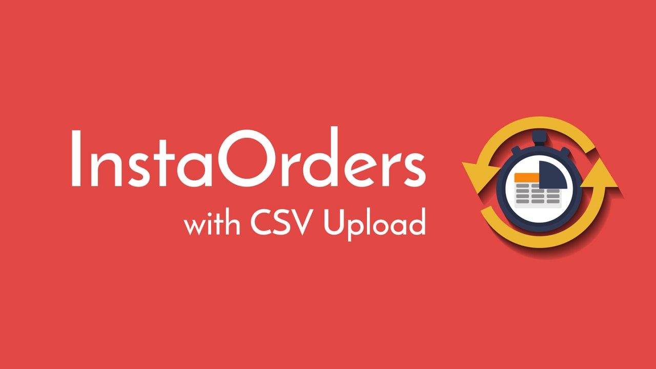 InstaOrders B2B/CSV Order Form
