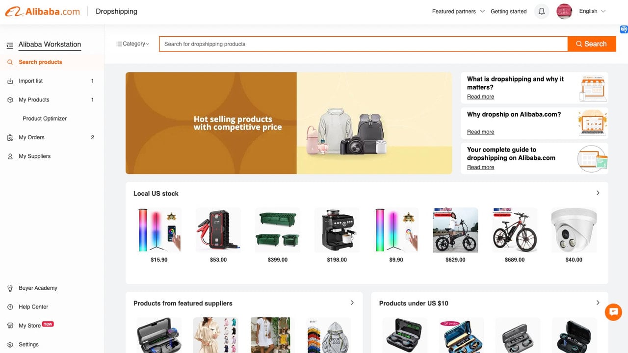 Dropshipping‑Alibaba Official