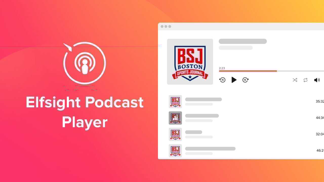 Podcast Player by Elfsight