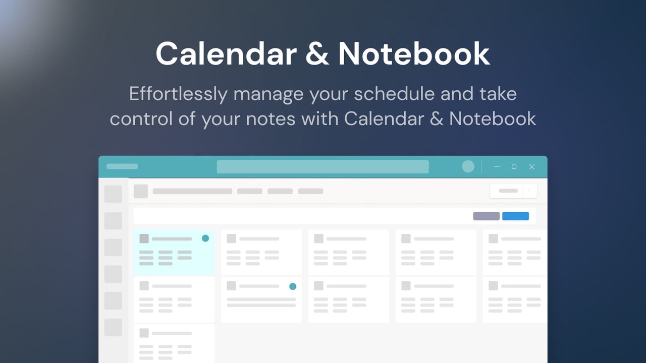 Diary ‑ Calendar & Notebook