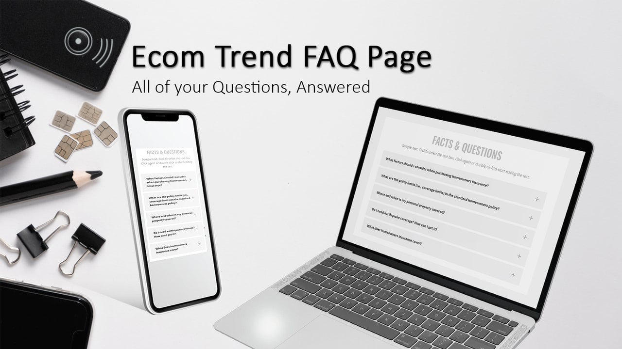 ET Help Center & FAQ Page