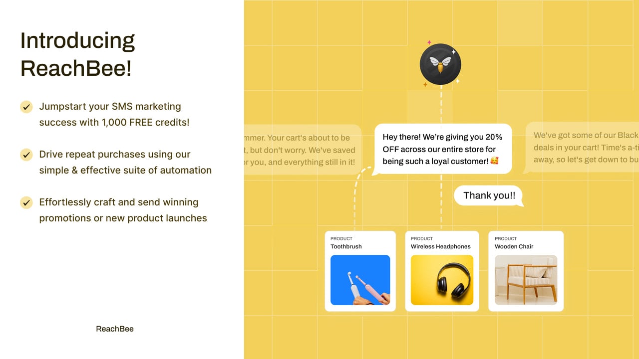 ReachBee ‑ SMS Marketing
