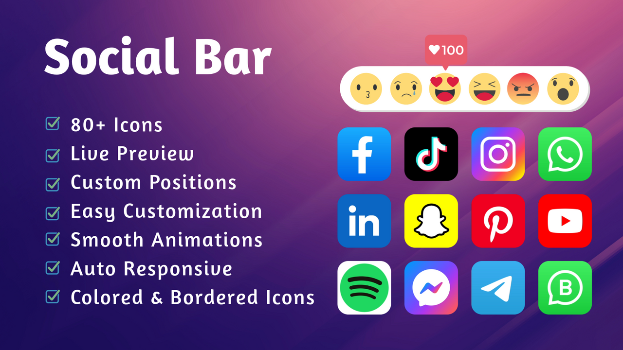 Helpy Social Share Buttons