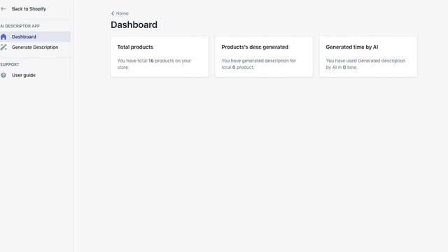 Squirai AI Product Descriptor