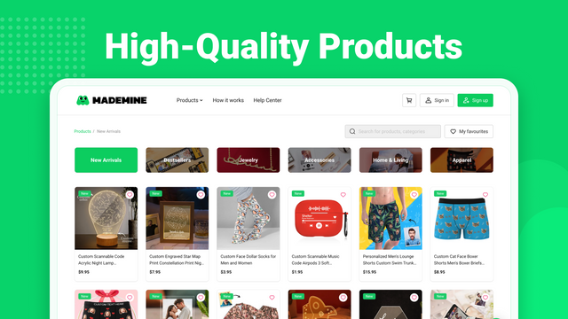 MadeMine: Easy Dropshipping