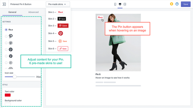 Pin it: Pinterest Save Button