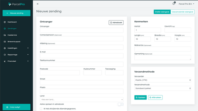 Parcel Pro