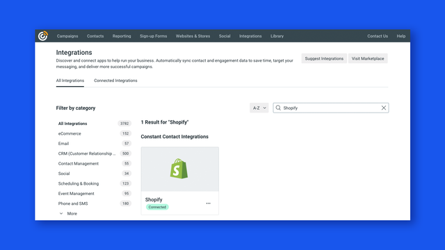 Constant Contact: Email & SMS
