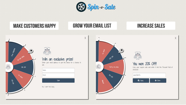 Spin‑a‑Sale
