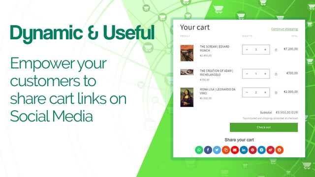Keep & Share Your Cart