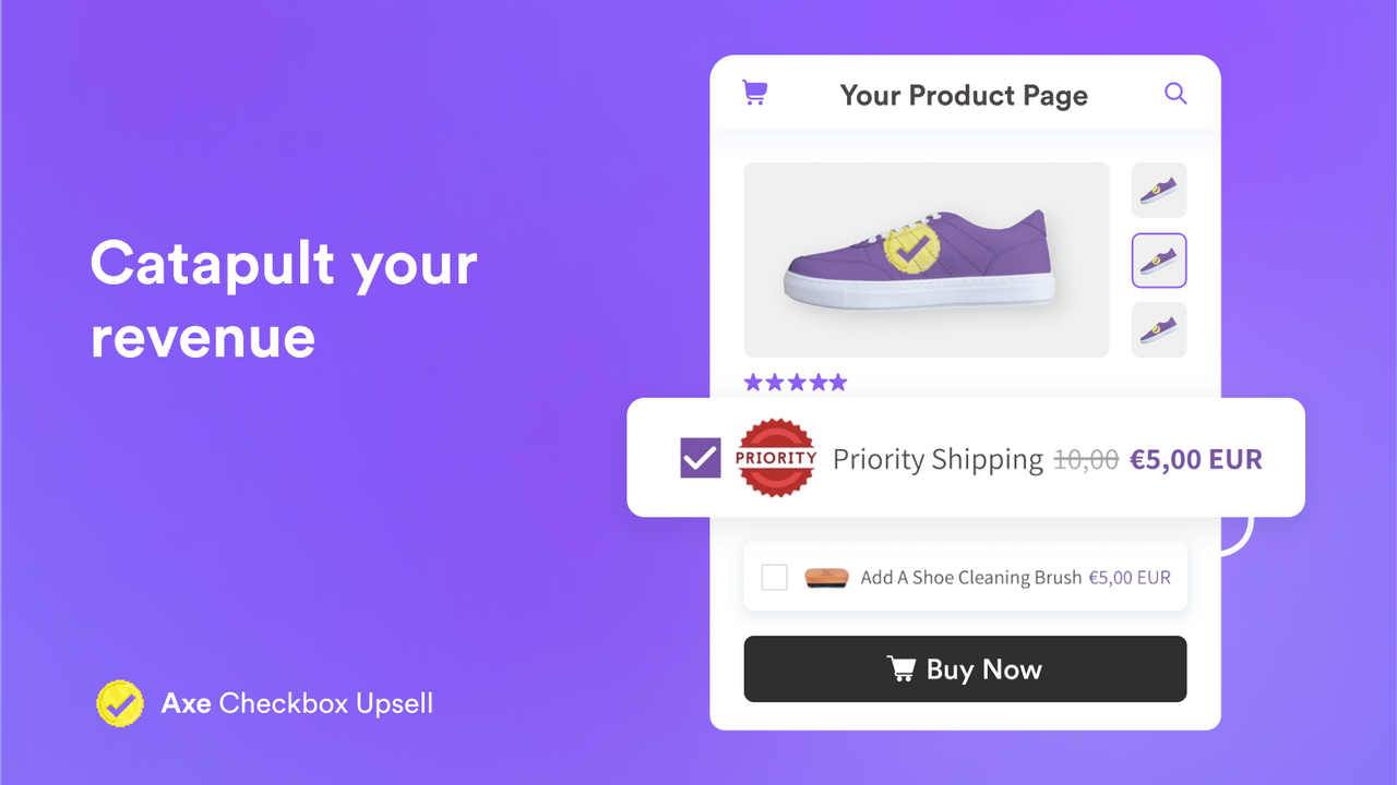 Axe Checkbox Upsell Order Bump