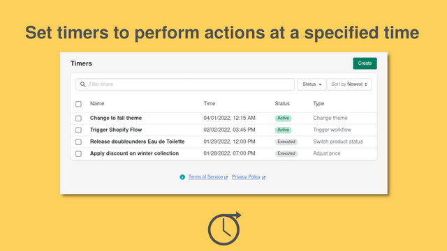 Timed Actions