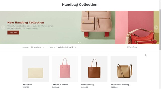 Collection Slideshow & Slider