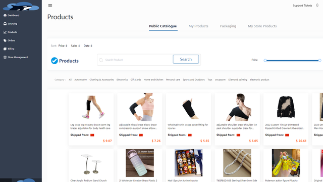 ORCAZOOM Dropshipping