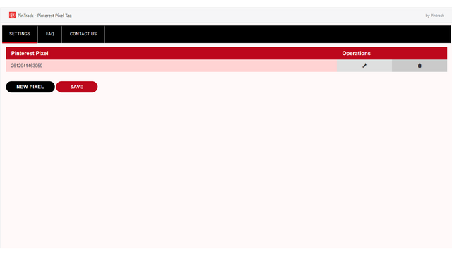 PinTrack ‑ Pinterest Pixel Tag
