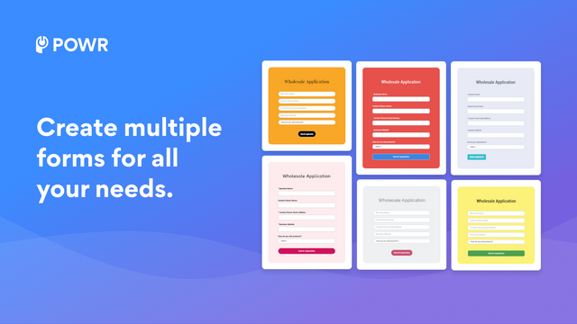 POWR: Wholesale Orders