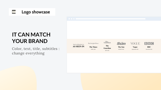 BEE Logo showcase banner logos