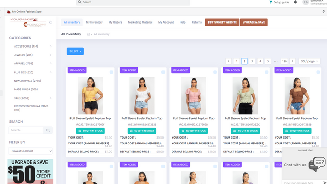 MY ONLINE FASHION STORE