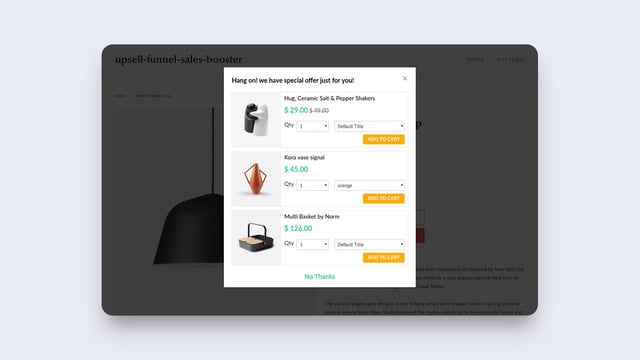 Upsell Funnel ‑ Sales Booster