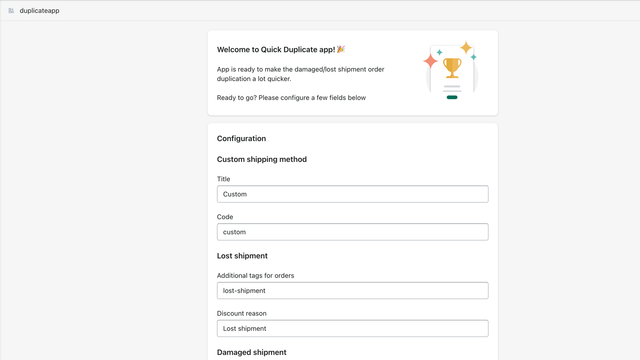 Replacify ‑ Replacement Orders